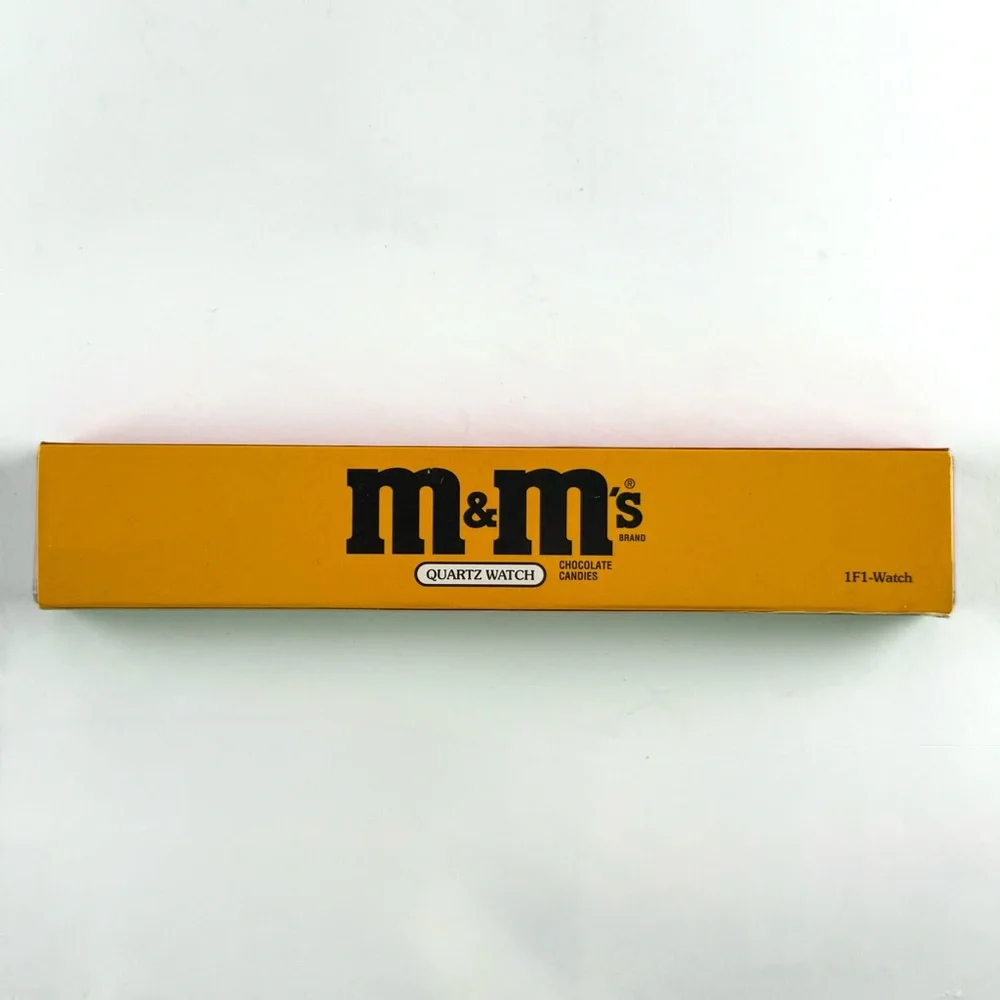 M&M’s Watch 1994 Engraved Special Edition Vintage Collector New in Box Quartz